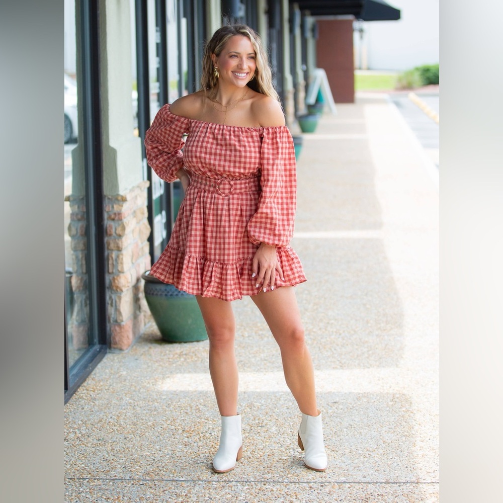 MINKPINK Cora Off The Shoulder Dress NWT Small MSRP$139